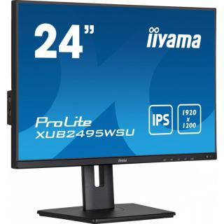 Monitor 24.1 cala XUB2495WSU-B5 IPS,16:10,HAS(150mm),4xUSB