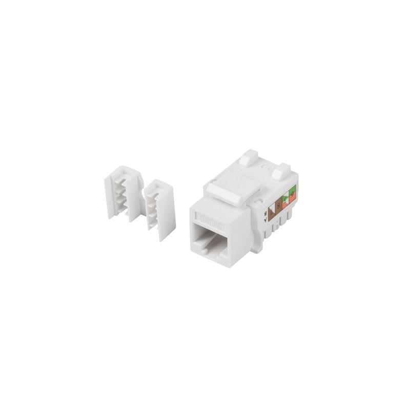 Moduł Keystone Lanberg gniazdo RJ45 - LSA UTP kat.5e 90° do puszki montażowej