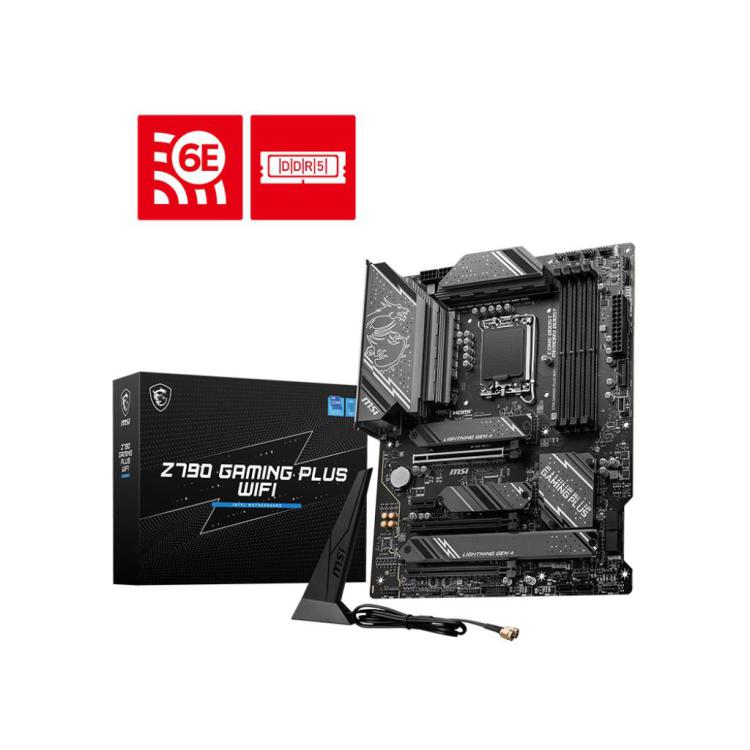 Płyta główna Z790 GAMING PLUS WIFI s1700 4DDR5 HDMI ATX