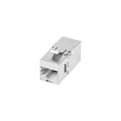 Łącznik Keystone Lanberg gniazdo RJ45 - RJ45 FTP kat.5e 90 złączka sieciowa