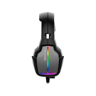 Słuchawki gamingowe REAL-EL GDX-7780 SURROUND 7.1 (black, RGB, z wbudowanym mikrofonem)