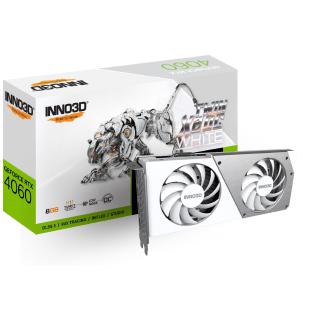 Karta graficzna INNO3D GEFORCE RTX 4060 TWIN X2 OC WHITE