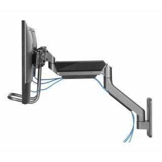 GEMBIRD ŚCIENNE REGULOWANE RAMIĘ/UCHWYT NA 3 MONITORY 17-27, VESA 100X100MM, DO 6 KG