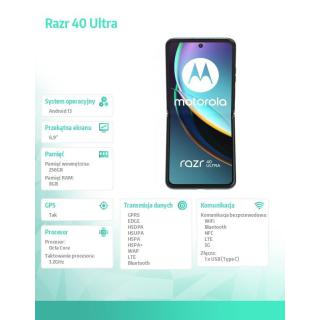 Razr 40 Ultra 8/256 GB Glacier Blue