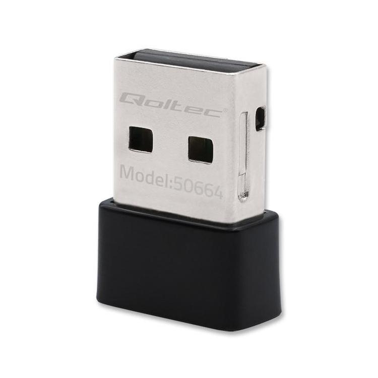 Ultraszybki bezprzewodowy mini adapter USB Wi-Fi | standard AC | 650Mbps