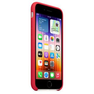 Etui silikonowe do iPhonea SE - (PRODUCT)RED