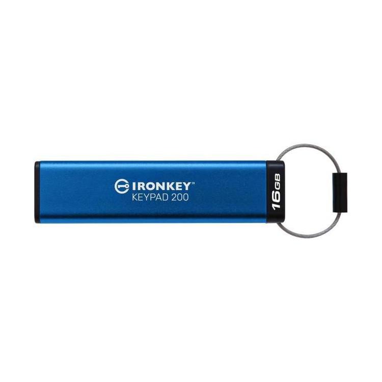 Pendrive 16GB IronKey Keypad 200 FIPS140-3 Lvl3 AES-256