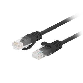 Patchcord kat.6 UTP 7.5 m czarny fluke