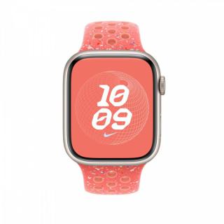 Pasek sportowy Nike w kolorze magicznego bursztynu do koperty 45 mm - M/L