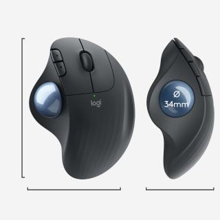 Mysz Logitech ERGO M575 Black