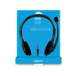 Słuchawki Logitech H111 981-0005939 (kolor szary