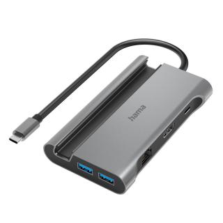 Stacja dokująca Hama 7W1 USB-C z funkcją podstawki,...