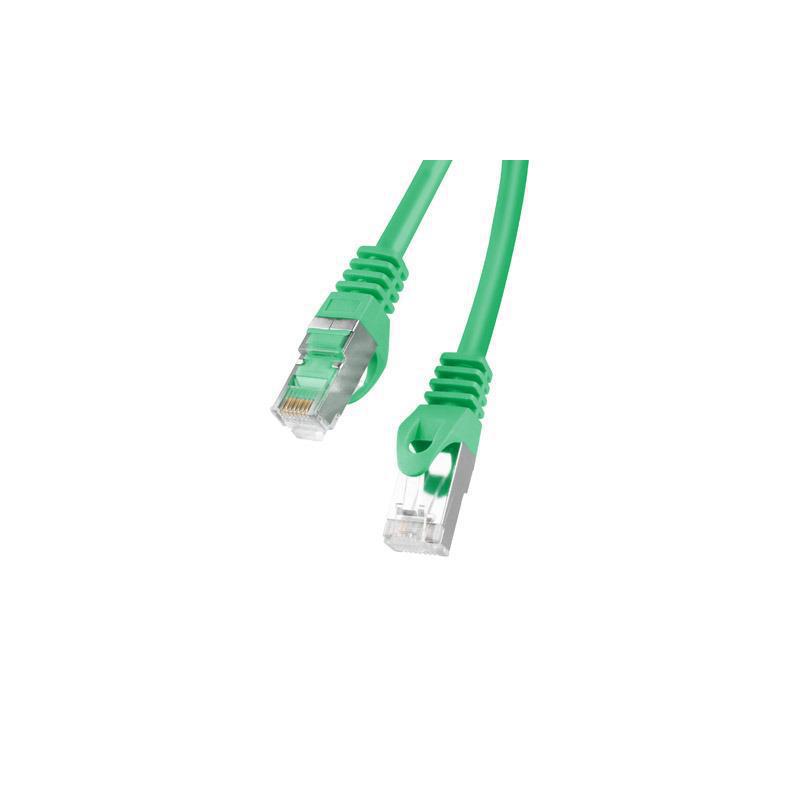 Patchcord Lanberg FTP kat.6 0,25m zielony