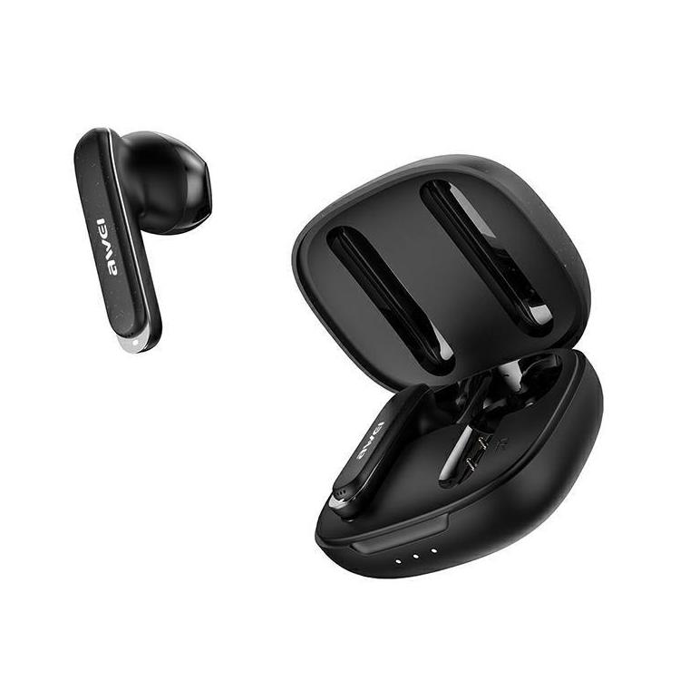 Słuchawki stereo Bluetooth T66 TWS Czarne