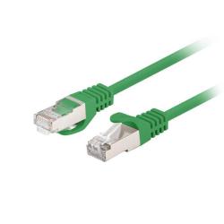 Patchcord Lanberg FTP kat.6 1m zielony 10-pack