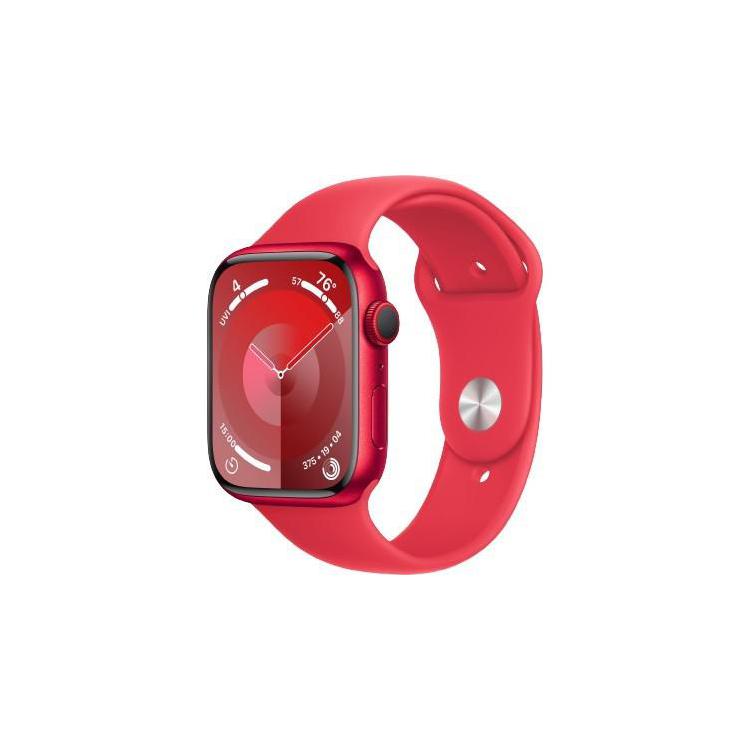 Watch Series 9 GPS + Cellular, 45mm Koperta z aluminium z edycji (PRODUCT)RED z paskiem sportowym z edycji (PRODUCT)RED - S/M