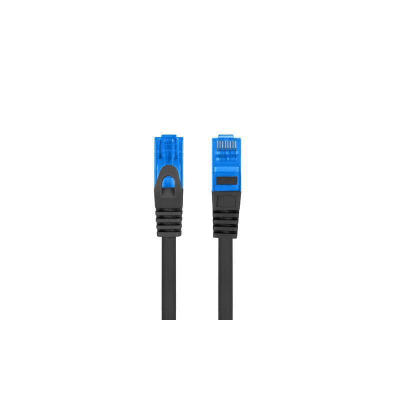 Patchcord Lanberg S/FTP kat.6A 2m LSZH CCA fluke passed czarny