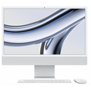 iMac 24 cale: M3 8/10, 8GB, 256GB SSD - Srebrny