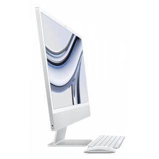 iMac 24 cale: M3 8/10, 8GB, 256GB SSD - Srebrny