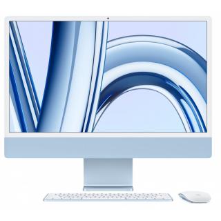 iMac 24 cale: M3 8/10, 8GB, 512GB SSD - Niebieski