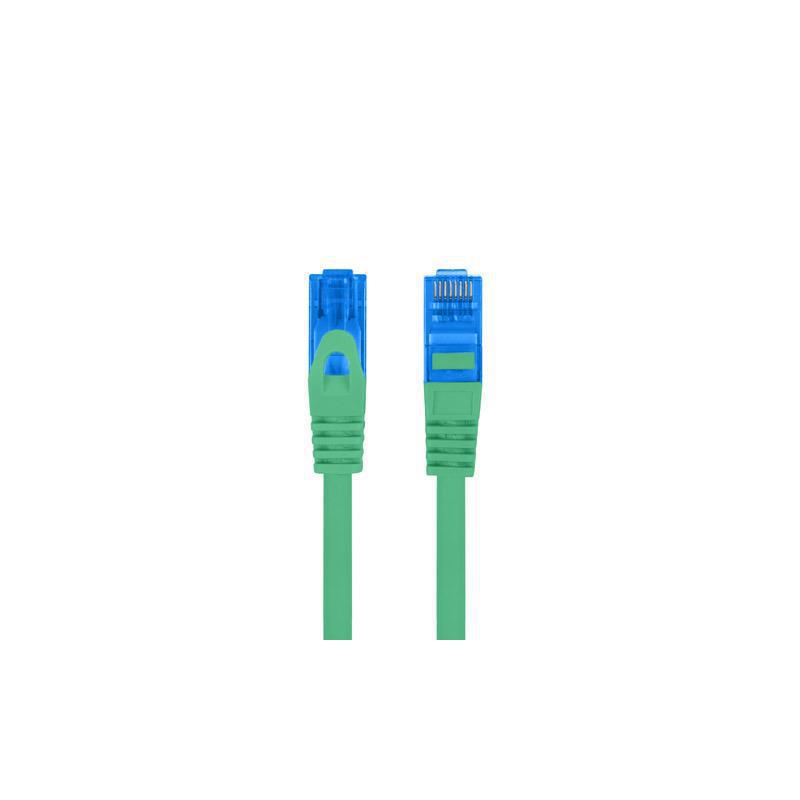 Patchcord Lanberg S/FTP kat.6A 5m LSZH CCA fluke passed zielony