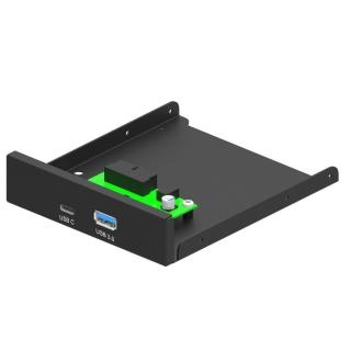 Gniazdo USB 3.1 USB-A USB-C panel przedni