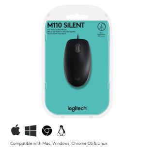 Mysz Logitech 910-005508 (optyczna 1000 DPI kolor czarny)