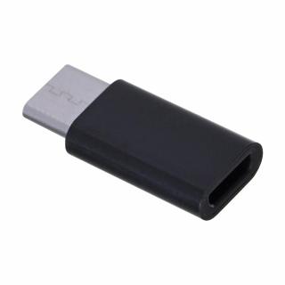 Adapter SAVIO AK-31/B (Micro USB F - USB typu C M kolor...