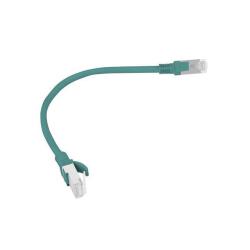 Patchcord Lanberg UTP kat.5e 0,25m zielony