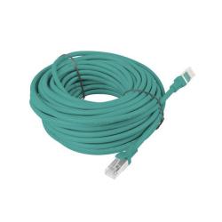 Patchcord Lanberg UTP kat.5e 15m zielony