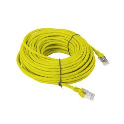 Patchcord Lanberg UTP kat.5e 20m żółty