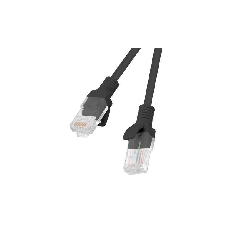 Patchcord Lanberg UTP kat.5e 2m czarny