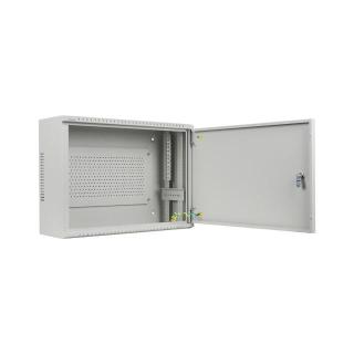 Szafa instalacyjna rack wisząca 19 cali 4u+3u 540x200 niskoprofilowa (złożona) szara