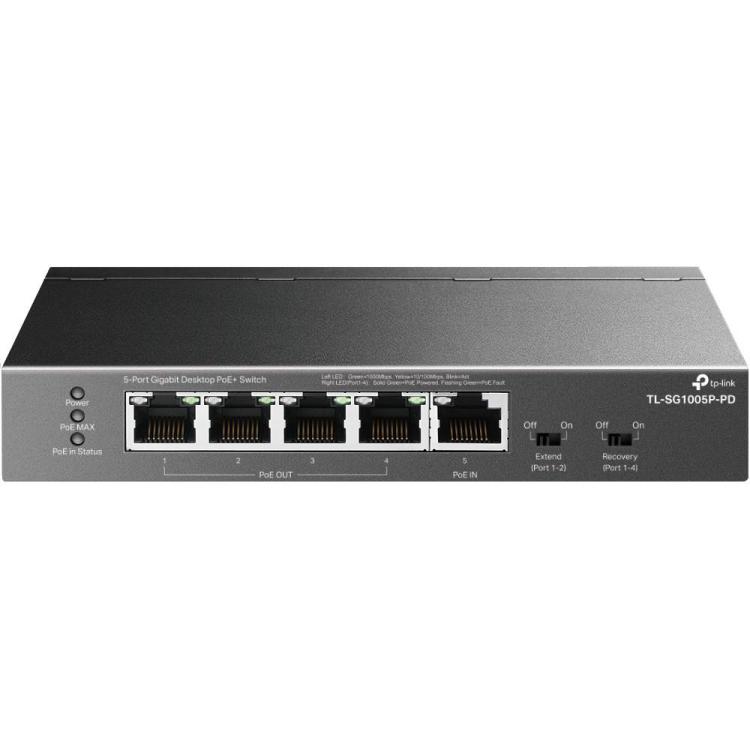 Przełącznik SG1005P-PD 5xGE (1xPoE++ 4xPoE+)