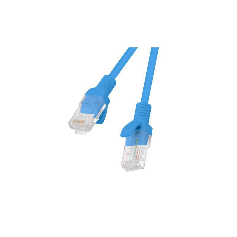 Patchcord Lanberg UTP kat.6 2m niebieski