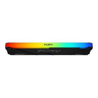 Pamięć DDR4 Kingston Fury Beast RGB 32GB (1x32GB) 3200MHz CL16 1,35V czarna