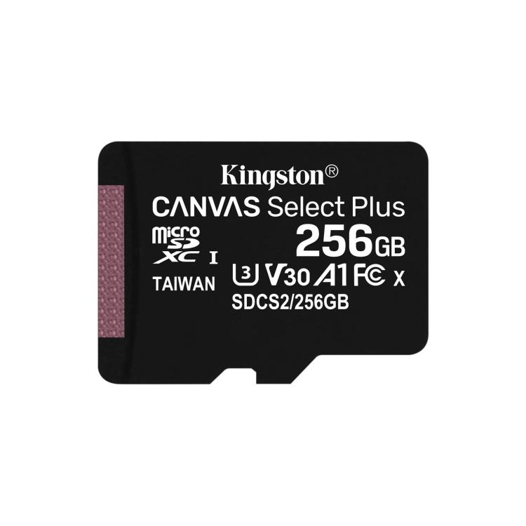 Karta pamięci Kingston Canvas Select Plus SDCS2/256GBSP (256GB Class 10, Class A1 Karta pamięci)