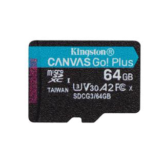 KINGSTON microSDXC Canvas Go Plus 64GB + adapter