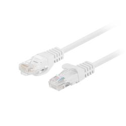 Patchcord Lanberg UTP kat.5e 1m biały 10-Pack