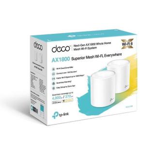 TP-Link Router siatkowy Deco X20 (2-pack) AX 1800 Wi-Fi 6