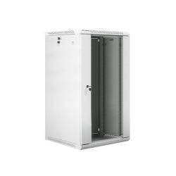 Szafa instalacyjna wisząca 19" 22U 600x600 szara Lanberg...