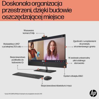 HP Pavilion AIO 32-b0252nw i5-12400T 31.5" WQHD 16GB DDR4 3200 SSD1TB GeForce GTX 1650 Win11