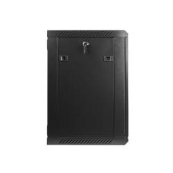 Szafa instalacyjna Rack wisząca 19" 12U 600x450 czarna...