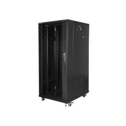 Szafa instalacyjna Rack stojąca 19" 27U 600x800 czarna...