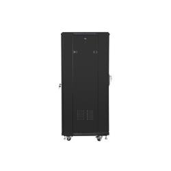 Szafa instalacyjna Rack stojąca 19" 27U 600x600 czarna...