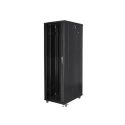 Szafa instalacyjna Rack stojąca 19" 42U 800x1000 czarna...