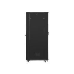 Szafa instalacyjna Rack stojąca 19" 42U 800x1000 czarna Lanberg (flat pack)