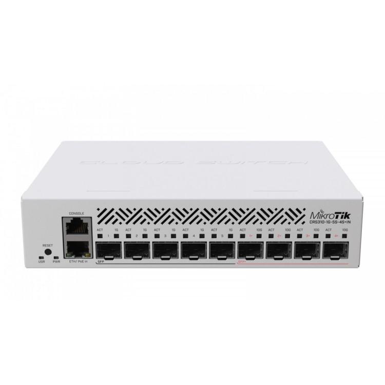 Switch 1xGbE 5xSFP CRS310-1G-5S-4S+IN