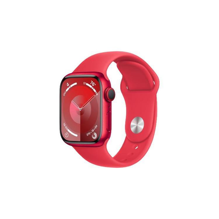 Watch Series 9 GPS + Cellular, 41mm Koperta z aluminium z edycji (PRODUCT)RED z paskiem sportowym z edycji (PRODUCT)RED - S/M