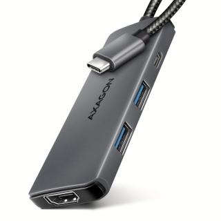 HMC-5H8K Wieloportowy hub 2x USB-A, 1x USB-C, 8K HDMI,...